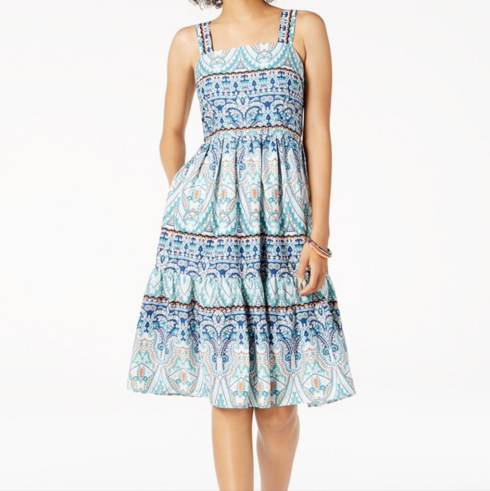 Vince Camuto Multi Paisley A-line Size 2 $128